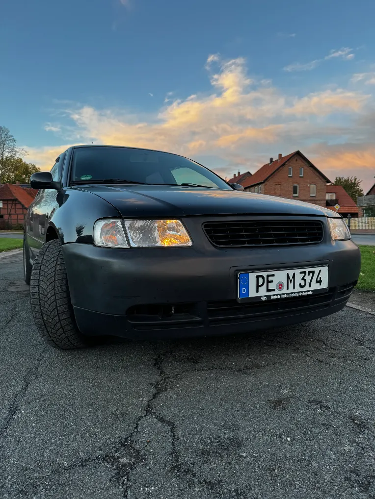 Audi A3 (8L), 3-дверный хэтчбек, чёрный, photo 1